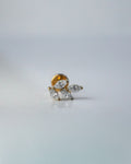 Piercing Hoja Dorado