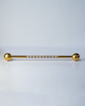 Piercing Industrial estelar dorado